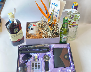 Tropical Elegance & Cheers: Father's Day Paradise Package