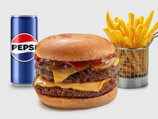 Комбо Дабл Чізбургер