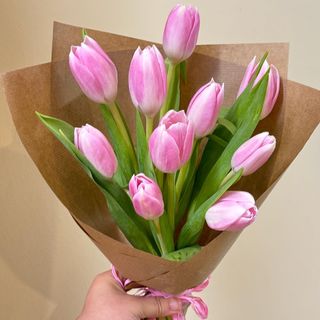 Ramo tulipanes rosa