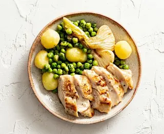 Petit Pois & Blanc De Poulet