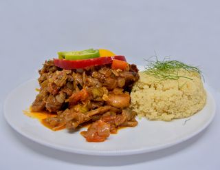 Poulet De Chair + Attiéké