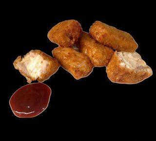 Nuggets De Pollo Brasa Con Salsa Barbacoa (8 Uds.)