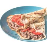 Crepe De Atún Con Tomate Cherry Y Queso