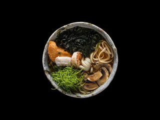 Sea food udon