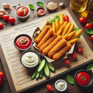 Mozzarella stick - 4 pezzi