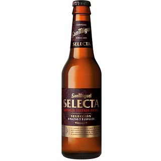 Cerveza San Miguel Selecta Botella 33cl.