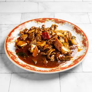 Ternera Con Salsa Picante