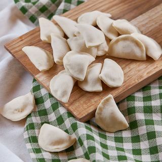 Заморожені вареники з картоплею та беконом(450г)