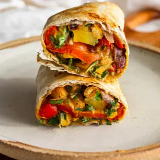 Falafel wrap