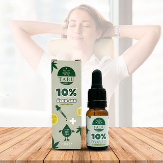 Óleo de Cânhamo 10% Sabor a Limão