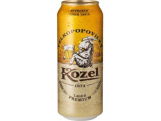 Kozel pivo limenka 0.5l