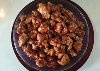 Tapa de pollo y sésamo