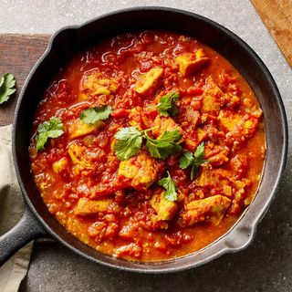 Plato De Madras De Pollo