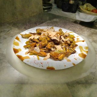 Alcachofitas Crujientes Con Foie