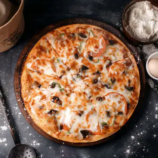 Pizza 4 quesos