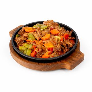 Тебян ню-ру (жареная говядина)