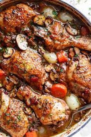 Chicken Coq Au Vin