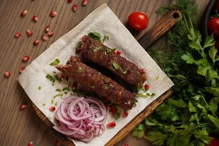 Liulea kebab cu carne de miel grill