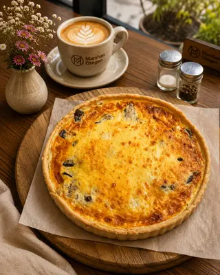 Киш с курицей и грибами (950г)