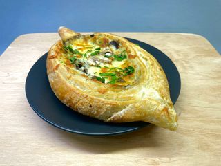 A'la PIZZA! Łódka z pieczarkami