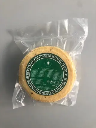 Tortilla Taxco Tortillería, Maiz Amarillo, Sin Gluten, 500G, 12Cm