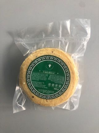 Tortilla Taxco Tortillería, Maiz Amarillo, Sin Gluten, 500G, 12Cm