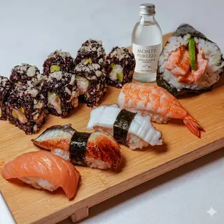 Assorted sushi + Antipasto della casa