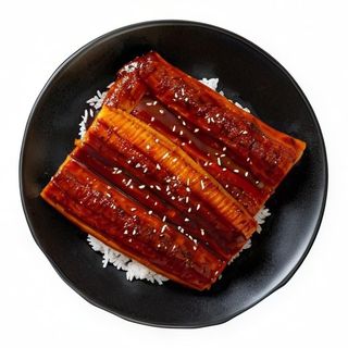 Anguila Teriyaki Con Arroz