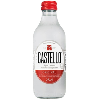 Água Castelo Com Gás 25cl