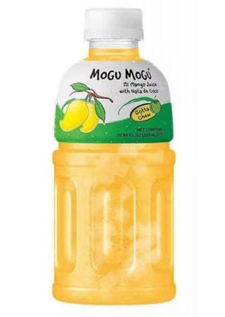 Mogu mogu Mango juice 25% with nata de coco