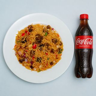 Asun Pepper rice + 50cl coke