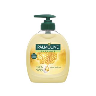 Jabón De Manos Palmolive Naturals, Leche Y Miel Nutritivo 300Ml