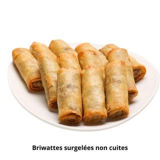 Briwattes à la viande hachée - 20 pièces surgelées