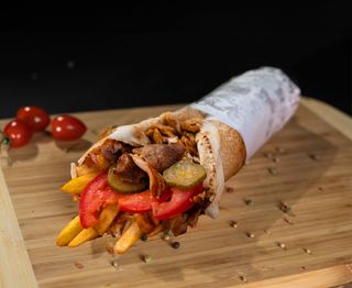 Shaorma mixtă la lipie