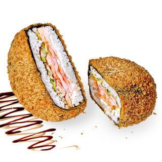 Суші-бургер з креветкою (360г)