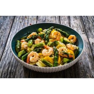 Gambas Con Verduras