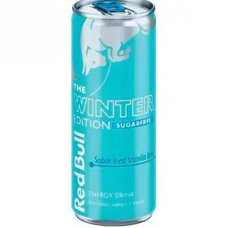 Red Bull sin azucar Winter edition  ice vainilla berry