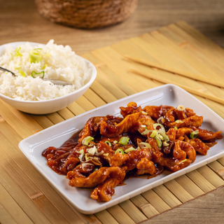 Pui in sos de lamaie si ghimbir