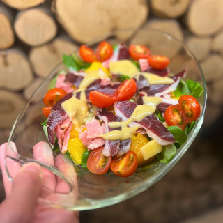 Ensalada de jamón de pato