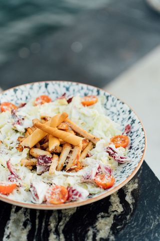 Dimljena Cezar salata