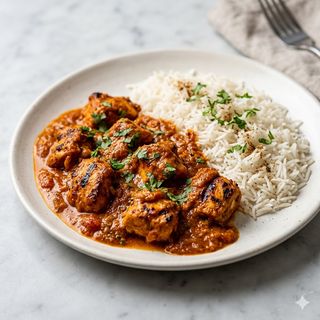 Pollo Tikka Masala Con Arroz