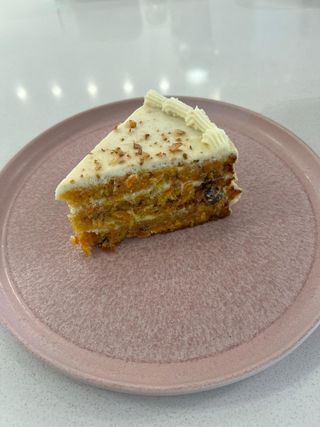 Trozo de Bizcocho de Zanahoria