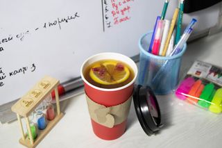 Малиновый чай