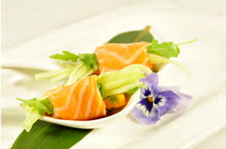 Involtini di salmone