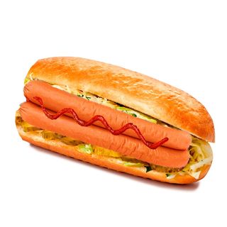 Хот-дог у булці (240г) / Hot dog in a bun (240g) 