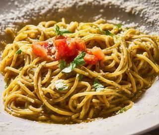 Spaghetti Al Pesto