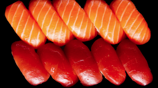 Nigiri De Atún Y Salmón (10 Pzs.)