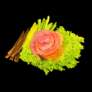Sashimi mix [Łosoś x3, Tuńczyk x3]