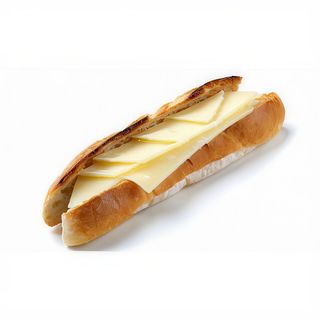 Bocadillo De Queso Manchego Y Jamón Cocido Pan Viena