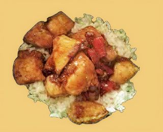 Arroz Con Pollo Teriyaki